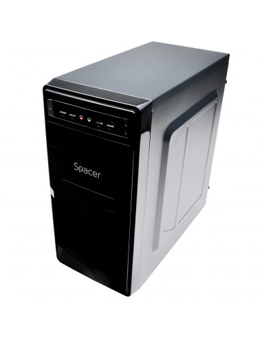 CASE MINITOWER MATX 450W/SPC-MOON CARCASA SPACER,SPC-MOON