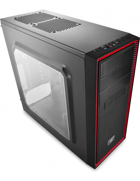CARCASA DEEP COOL, Middle Tower, ATX, "TESSERACT SW-RD", fara