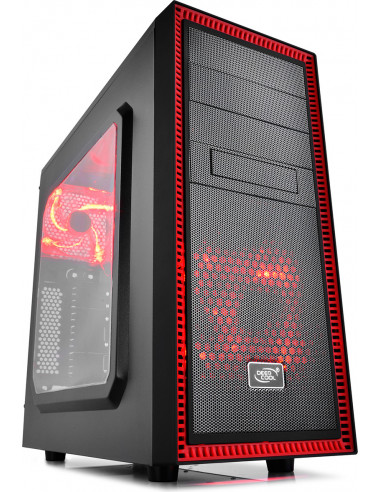 CARCASA DEEP COOL, Middle Tower, ATX, "TESSERACT SW-RD", fara