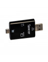CARD READER extern SPACER, 3 in 1, interfata USB 2.0, USB Type