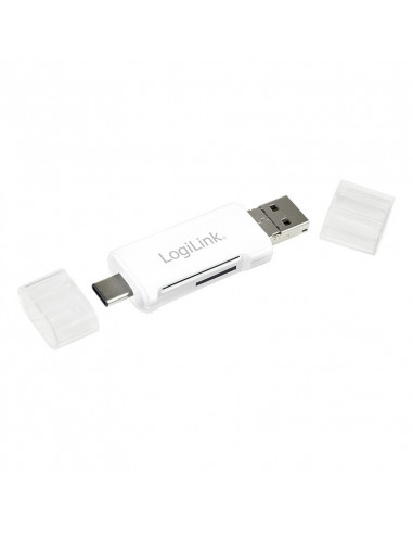 CARD READER extern LOGILINK, 3 in 1, interfata USB 2.0, USB