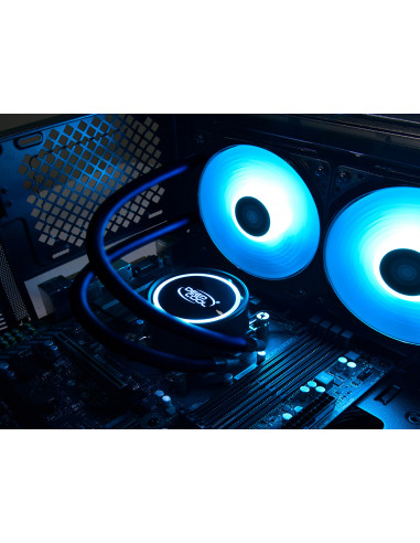 COOLER DEEPCOOL, skt. universal, racire cu lichid, vent. 120 mm