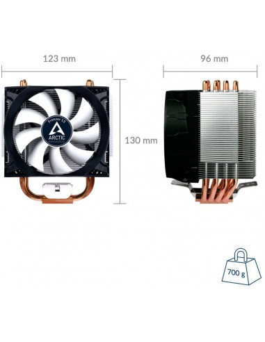 COOLER ARCTIC, skt. Intel socket, racire cu aer, vent. 92 mm COOLER ARCTIC, skt. Intel socket, racire cu aer, vent. 92 mm