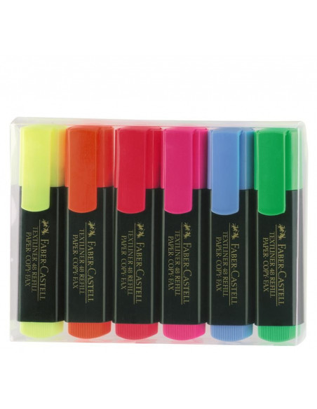 FC154806,TEXTMARKER SET 6 1548 FABER-CASTELL FC154806,TEXTMARKER SET 6 1548 FABER-CASTELL