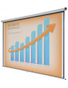 ECRAN proiectie NOBO, manual, format 16: 10, fixare perete |