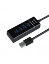 HUB extern SPACER, porturi USB: USB 3.0 x 4, conectare prin USB