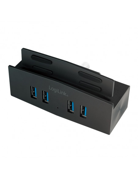 HUB extern LOGILINK, porturi USB USB 3.0 x 4, conectare prin