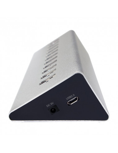 HUB extern LOGILINK, porturi USB: USB 2.0 x 10, Fast Charging