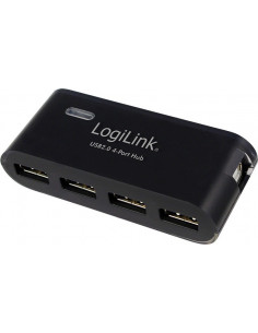 HUB extern LOGILINK, porturi USB: USB 2.0 x 4, conectare prin