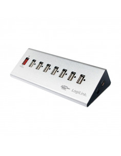 HUB extern LOGILINK, porturi USB: USB 2.0 x 7, Fast Charging