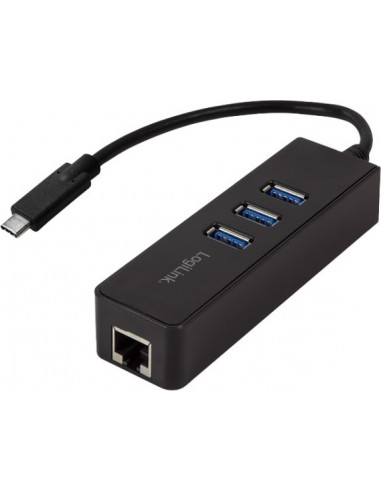 HUB extern LOGILINK, porturi USB: USB 3.0 x 3, conectare prin