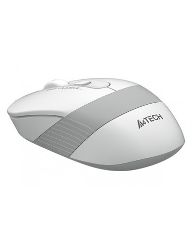 FM10 WHITE,MOUSE A4TECH NB sau PC, cu fir, USB, optic, 1600 dpi, butoane/scroll 4/1, negru / alb, "FM10 White" (include TV 0.15 