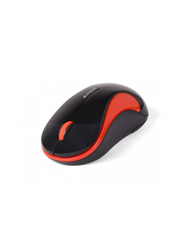 G3-270N-BR,MOUSE A4TECH NB sau PC, wireless, optic, 1000 dpi, butoane/scroll 3/1, negru / rosu, "G3-270N-BR" (include TV 0.15 le
