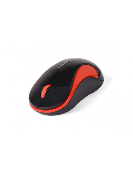 G3-270N-BR,MOUSE A4TECH NB sau PC, wireless, optic, 1000 dpi, butoane/scroll 3/1, negru / rosu, "G3-270N-BR" (include TV 0.15 le