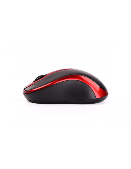 G3-280N-BR,MOUSE A4TECH NB sau PC, wireless, optic, 1000 dpi, butoane/scroll 3/1, negru / rosu, "G3-280N-BR" (include TV 0.15 le
