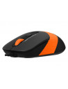 FM10 Orange,MOUSE A4TECH, "FM10" notebook, PC, cu fir, optic, USB, 1600 dpi, 4/1, negru / portocaliu, "FM10 Orange", (include TV