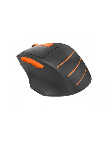 FG30 Orange,MOUSE A4TECH - gaming, "FG30", wireless, optic, Wireless, 2000 dpi, 6/1, negru / portocaliu, "FG30 Orange", (include