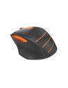 FG30 Orange,MOUSE A4TECH - gaming, "FG30", wireless, optic, Wireless, 2000 dpi, 6/1, negru / portocaliu, "FG30 Orange", (include