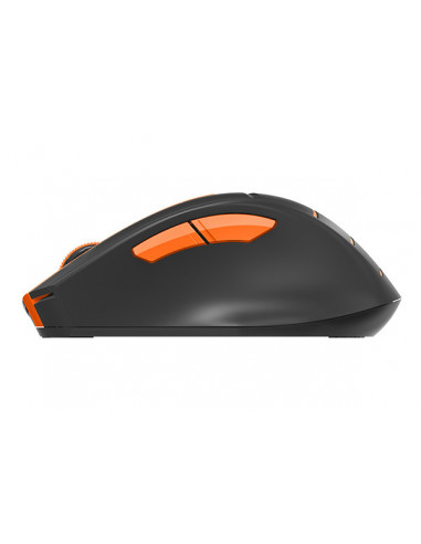 FG30 Orange,MOUSE A4TECH - gaming, "FG30", wireless, optic, Wireless, 2000 dpi, 6/1, negru / portocaliu, "FG30 Orange", (include