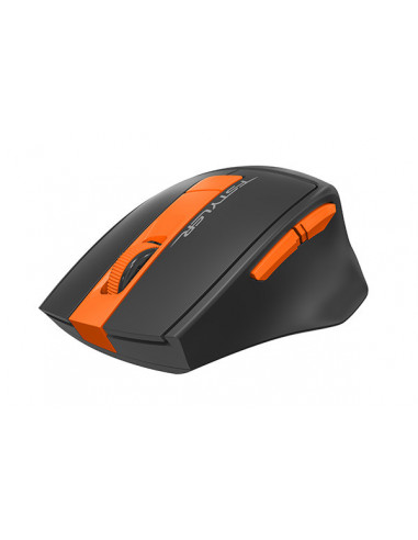 FG30 Orange,MOUSE A4TECH - gaming, "FG30", wireless, optic, Wireless, 2000 dpi, 6/1, negru / portocaliu, "FG30 Orange", (include