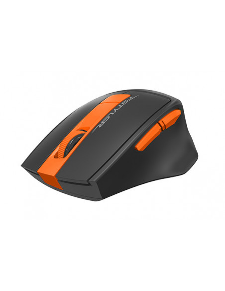 FG30 Orange,MOUSE A4TECH - gaming, "FG30", wireless, optic, Wireless, 2000 dpi, 6/1, negru / portocaliu, "FG30 Orange", (include