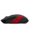FG10 Red,MOUSE A4TECH gaming, wireless, optic, 2000 dpi, butoane/scroll 4/1, negru / rosu, "FG10 Red" (include TV 0.15 lei)