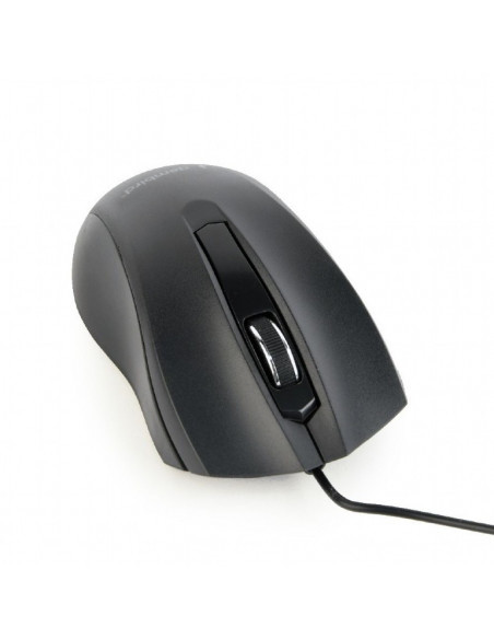 MOUSE GEMBIRD, notebook, PC, cu fir, optic, USB, 1000 dpi, 3/1