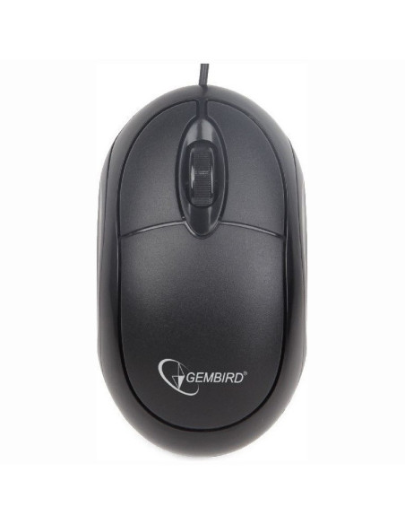 MOUSE GEMBIRD, notebook, PC, cu fir, optic, USB, 1000 dpi, 3/1 MOUSE GEMBIRD, notebook, PC, cu fir, optic, USB, 1000 dpi, 3/1