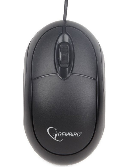 MOUSE GEMBIRD, notebook, PC, cu fir, optic, USB, 1000 dpi, 3/1 MOUSE GEMBIRD, notebook, PC, cu fir, optic, USB, 1000 dpi, 3/1