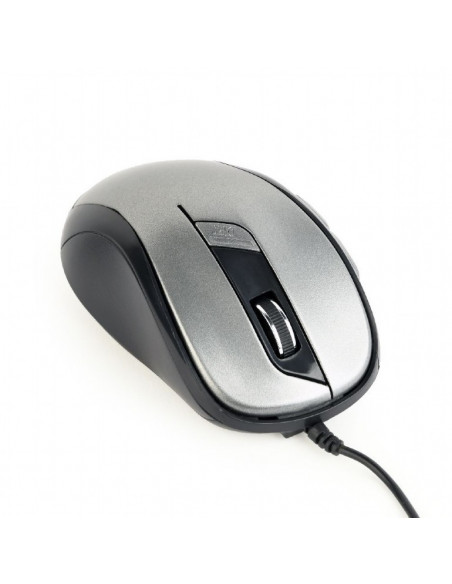 MOUSE GEMBIRD, notebook, PC, cu fir, optic, USB, 1600 dpi, 6/1 MOUSE GEMBIRD, notebook, PC, cu fir, optic, USB, 1600 dpi, 6/1