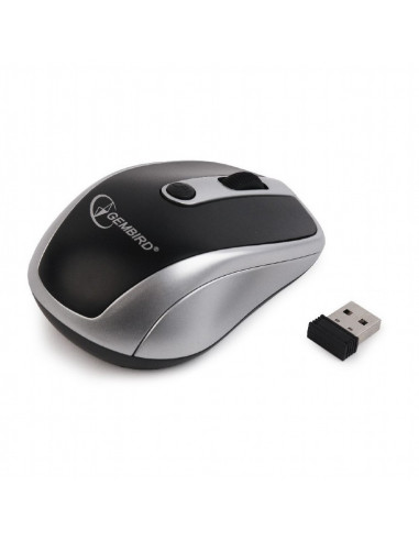MOUSE GEMBIRD, notebook, PC, wireless, optic, Wireless, 1600