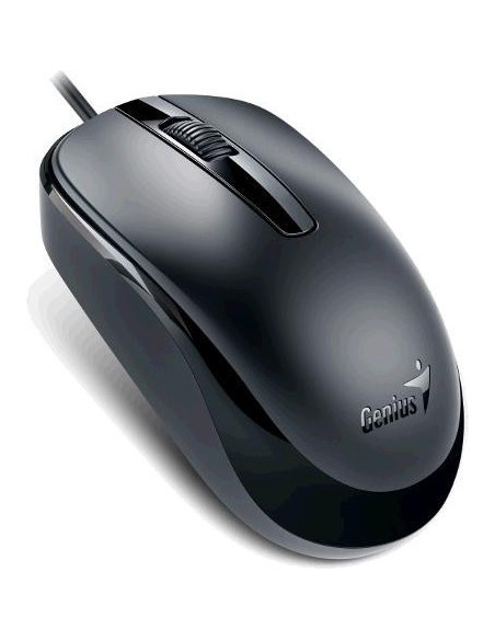 MOUSE GENIUS, "DX-120" notebook, PC, cu fir, optic, USB, 1000