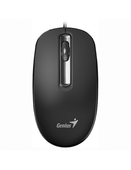 MOUSE GENIUS, "DX-130" notebook, PC, cu fir, optic, USB, 1000