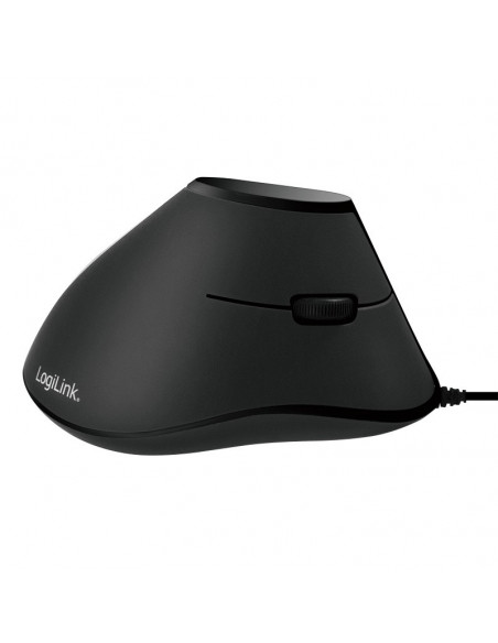 MOUSE LOGILINK, notebook, PC, cu fir, optic, USB, 1000 dpi