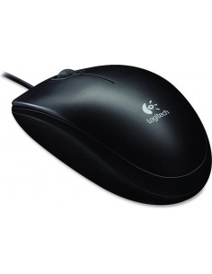 MOUSE LOGITECH, "B100" notebook, PC, cu fir, optic, USB, 800 2