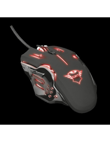 MOUSE TRUST, "GXT 108 Rava" gaming, cu fir, optic, USB, 2000