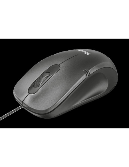 MOUSE TRUST, "Ivero Compact" notebook, PC, cu fir, optic, USB