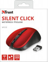 MOUSE TRUST, "Mydo Silent Click" notebook, PC, wireless, optic