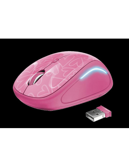 MOUSE TRUST, "Yvi FX" notebook, PC, wireless, optic, USB, 1600