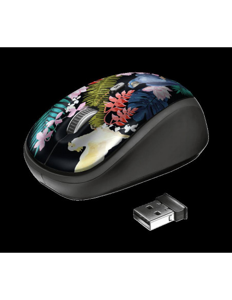MOUSE TRUST, "Yvi" notebook, PC, wireless, optic, USB, 1600