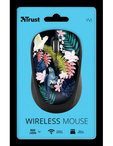 MOUSE TRUST, "Yvi" notebook, PC, wireless, optic, USB, 1600