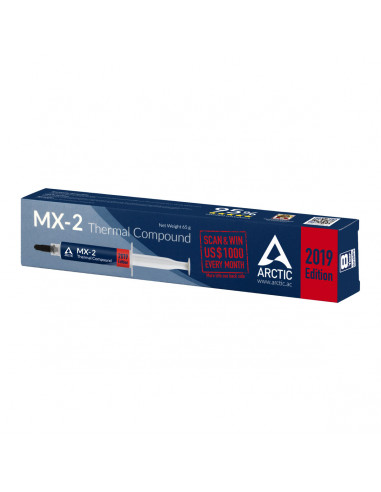PASTA SILICONICA ARCTIC. 65g "MX-2 65g 2019 Edition"