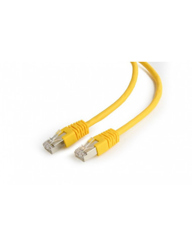 PATCH CORD FTP GEMBIRD Cat6, cupru-aluminiu, 0.5 m, galben