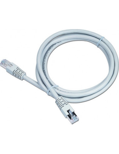 PATCH CORD FTP GEMBIRD Cat6, cupru-aluminiu, 1.5 m, gri, AWG26