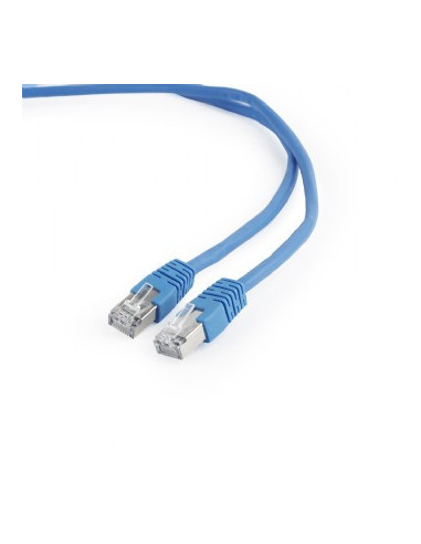 PATCH CORD FTP GEMBIRD Cat6, cupru-aluminiu, 2 m, albastru