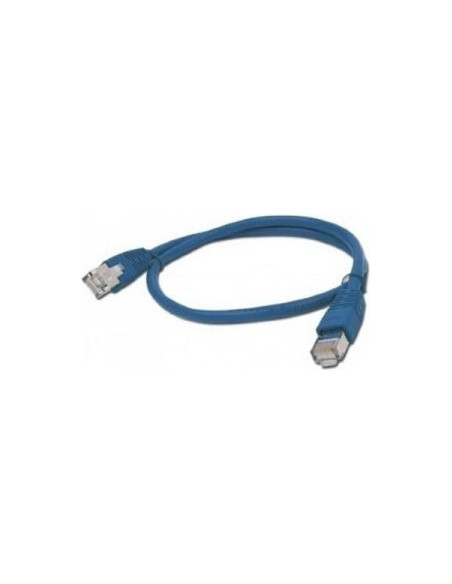 PATCH CORD UTP GEMBIRD Cat5e, cupru-aluminiu, 1 m, albastru PATCH CORD UTP GEMBIRD Cat5e, cupru-aluminiu, 1 m, albastru