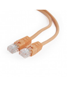 PATCH CORD UTP GEMBIRD Cat5e, cupru-aluminiu, 1 m, portocaliu