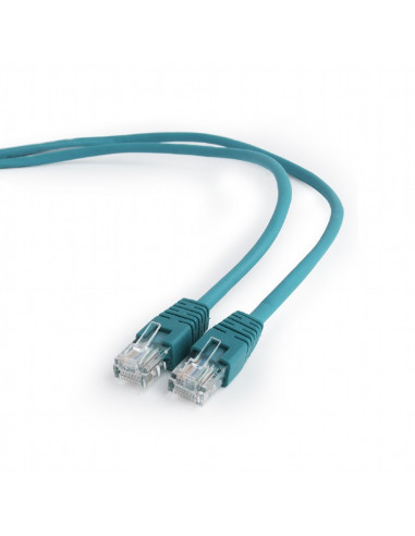 PATCH CORD UTP GEMBIRD Cat5e, cupru-aluminiu, 1.5 m, verde