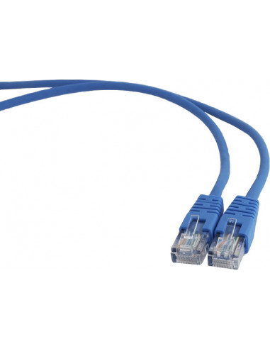 PATCH CORD UTP GEMBIRD Cat5e, cupru-aluminiu, 3 m, albastru