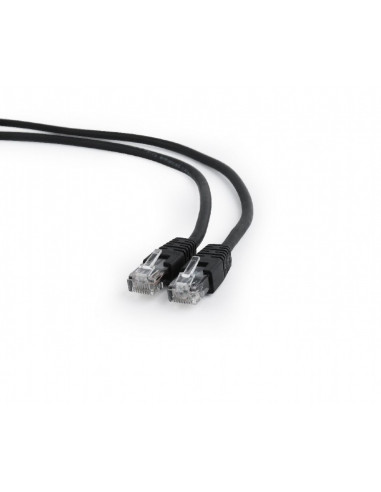 PATCH CORD UTP GEMBIRD Cat6, cupru-aluminiu, 5 m, negru, AWG26
